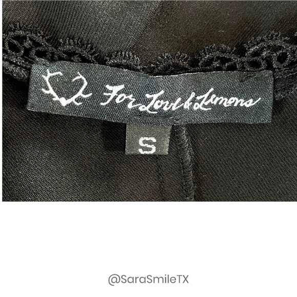 FOR LOVE AND LEMONS Black Boho Double High Slit Low Back Maxi Summer Dress - Picture 15 of 15